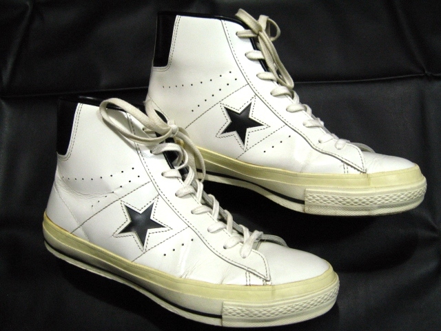 Converse ONE STAR HI ホワイト/ブラック 9 1/2 希少 Converse ONE STAR HI ホワイト/ブラック 9 1/2 希少 Converse 【公式