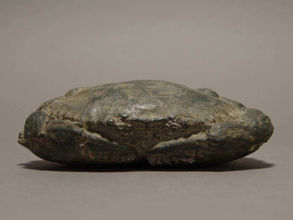 天然石蟹形彫刻鑑賞石置物水石自然名石盆栽盆景盆石文鎮時代貴重古美術