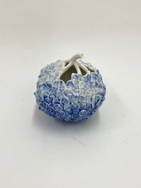 ロイヤルコペンハーゲン フラワーベース 紫陽花 ROYAL COPENHAGEN