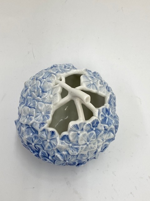 ロイヤルコペンハーゲン フラワーベース 紫陽花 ROYAL COPENHAGEN