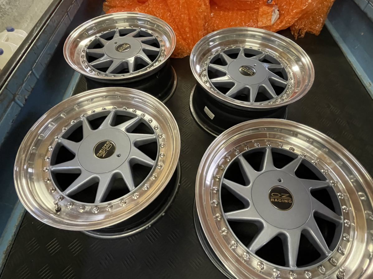 希少 ！OZ RacingTURBO OZレーシングターボ15インチ 4穴PCD100／ゴルフ 