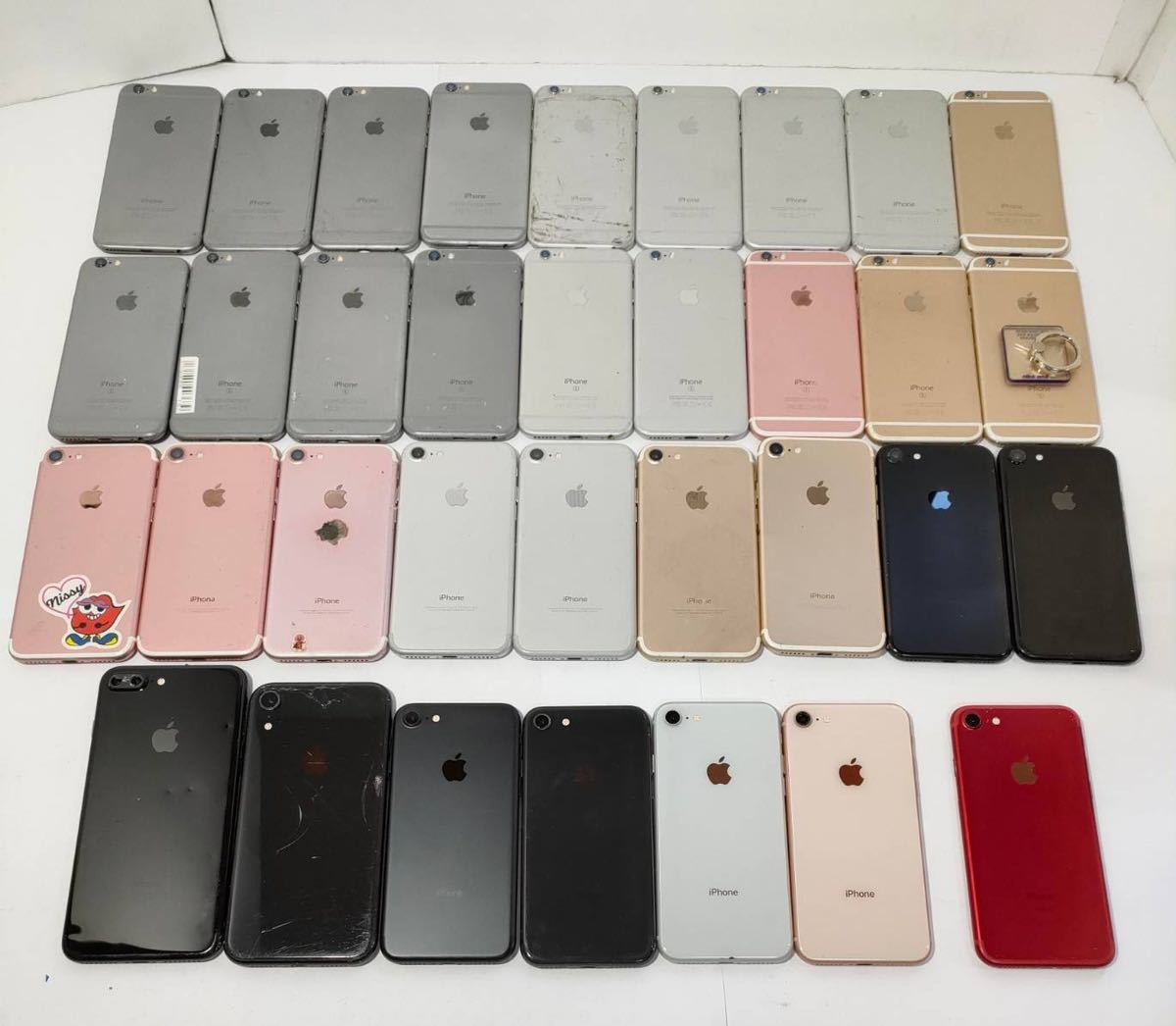 Iphone 7 plus 2台セットジャンク品 K76】iPhoneまとめて大量116台 