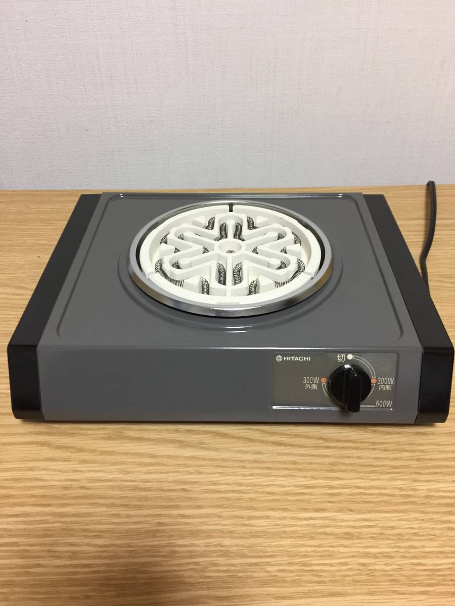 HITACHI 電気コンロ - 昭和レトロ HS-657 メルカリ Yahoo!オークション