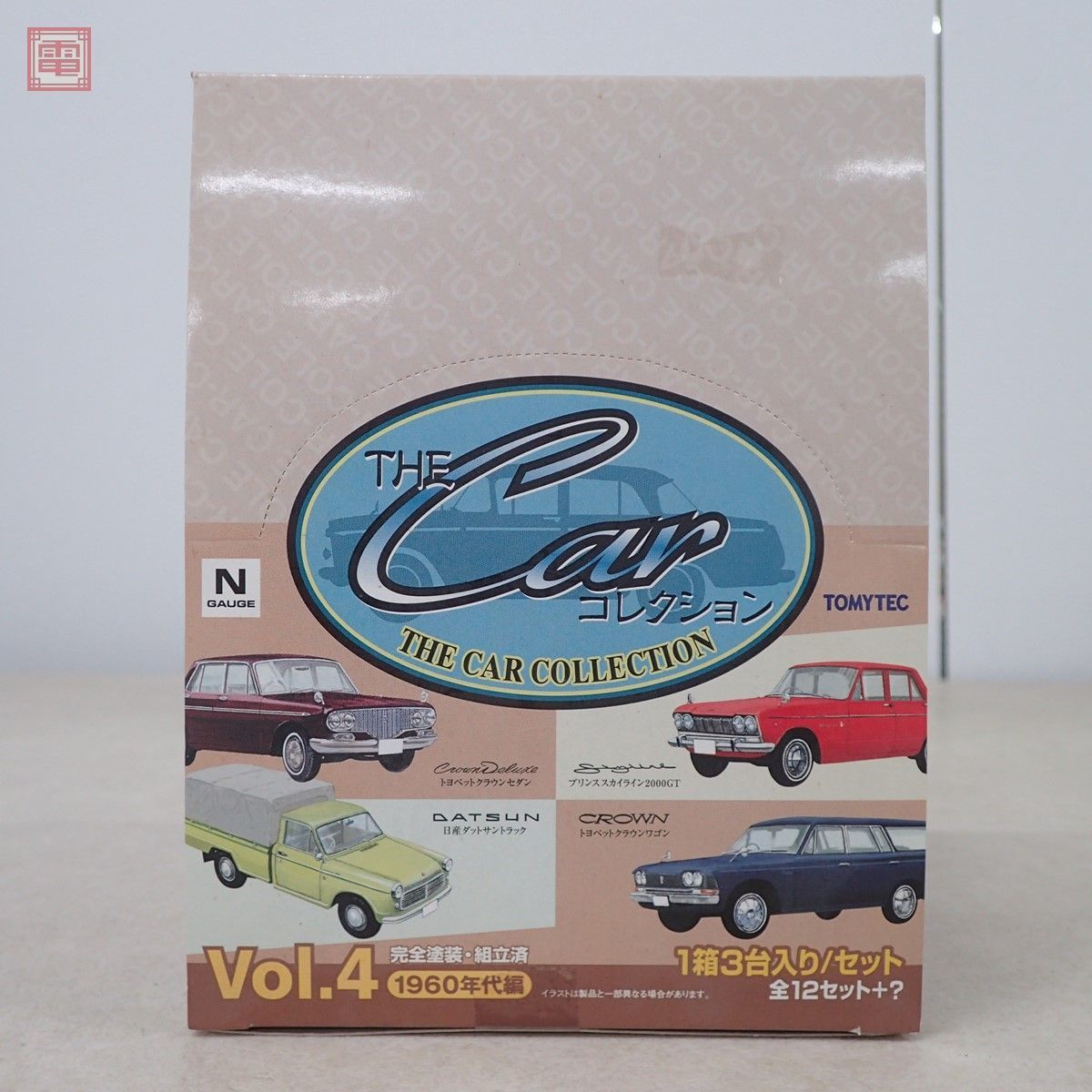トミーテック ザ カーコレクション Vol.4 1960年代編 1箱3台入り/セット