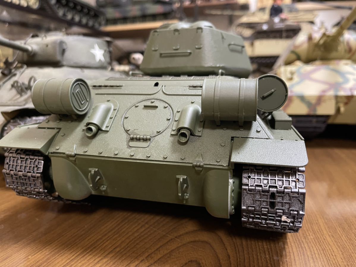 ヘンロン製T-34/85 RC Henglong Tank Hull Green Online