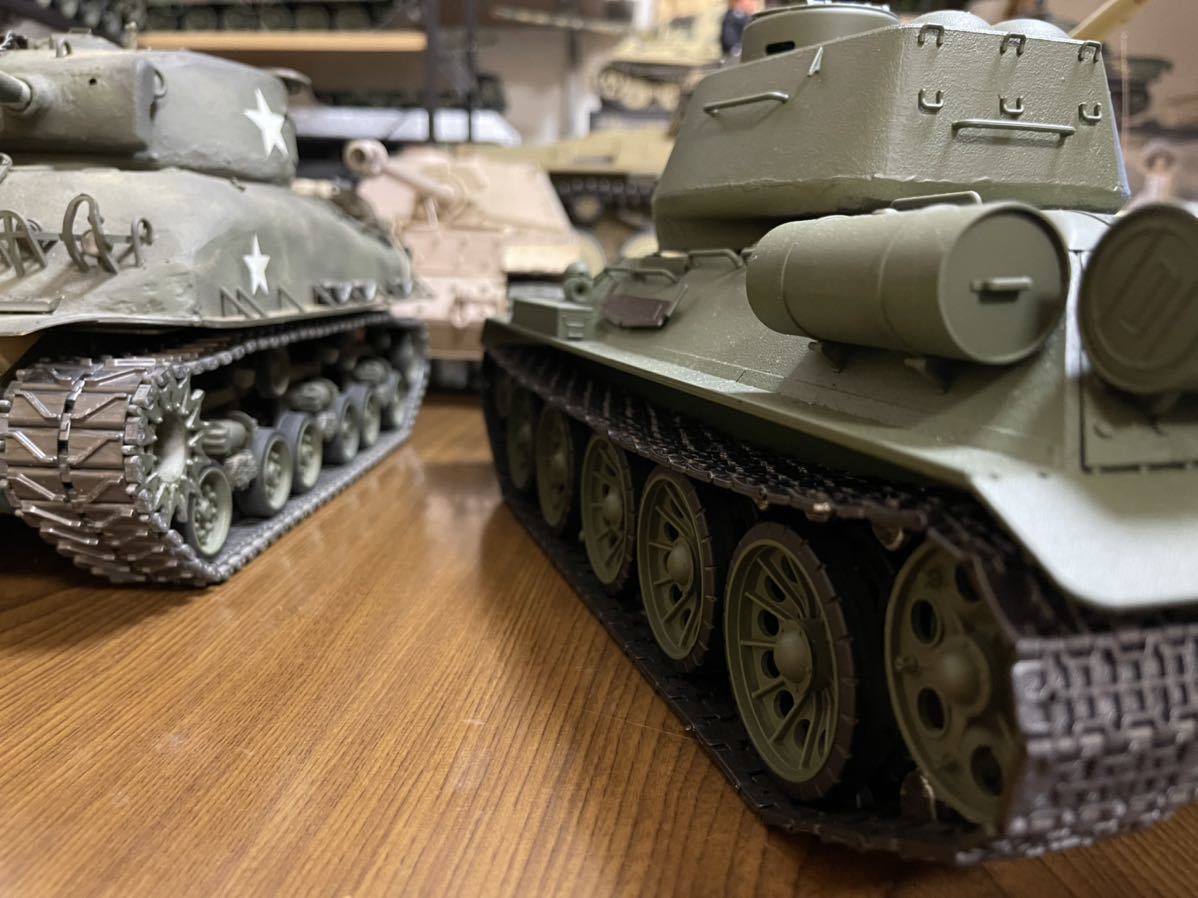 ヘンロン製T-34/85 RC Henglong Tank Hull Green Online