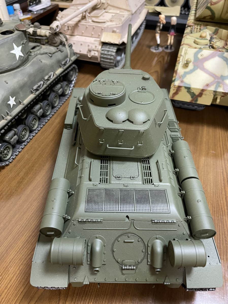 ヘンロン製T-34/85 RC Henglong Tank Hull Green Online
