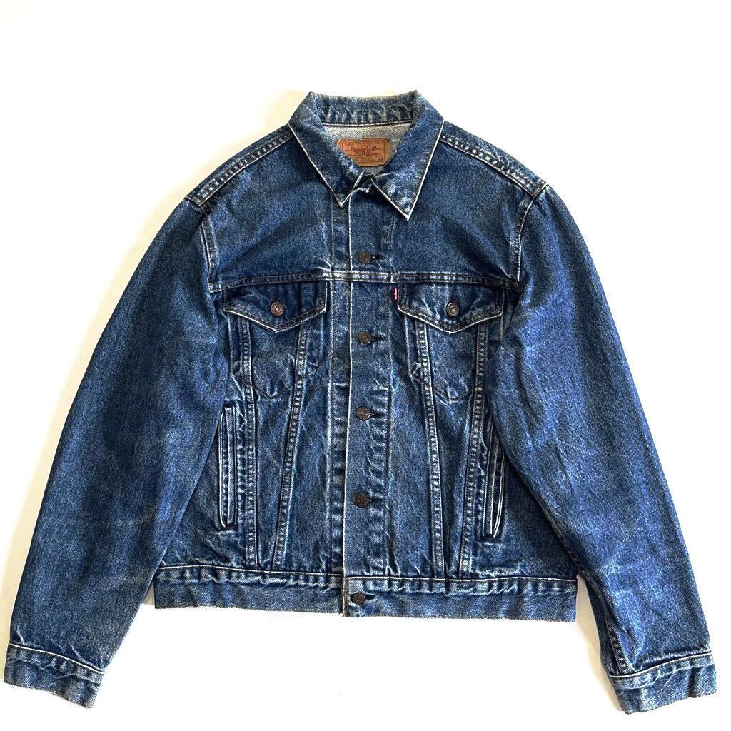 サイズ42☆80s USA製 Levis 70506 デニムジャケット ビンテージ 