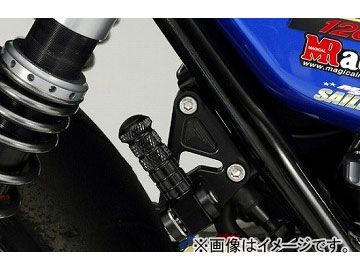 2輪 ケイファクトリー/K-FACTORY タンデムステップキット スーパーブラック 103VZAP003R カワサキ/KAWASAKI ZRX1200 ダエグ