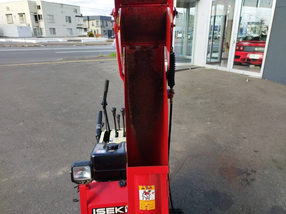 旭川発☆最落なし！除雪機！イセキ！型式 SB908M！9馬力！電動シューター（左右）！HST！サイドクラッチ！作業灯！売切！☆ 除雪機 ヤマハ 青森発 の落札相場 旭川発☆最落なし！除雪機！イセキ！型式 SB908M！9馬力！電動シューター（左右）！HST！サイドクラッチ！作業灯！売切！☆ 