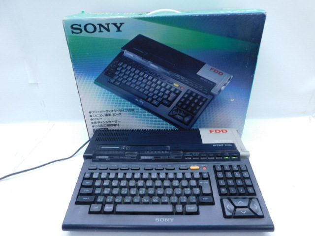  田1804 SONY ソニー MSX2 HIT BIT HB-F1XXD mk2 FDD 3.5 MICRO FLOPPY DISK / DRIVE 2DD RAM64K/V-RAM128K/MSX PERSONAL COMPUTER(MSX)｜売買されたオークション情報、yahooの商品情報をアーカイブ公開 - オークファン MSX
