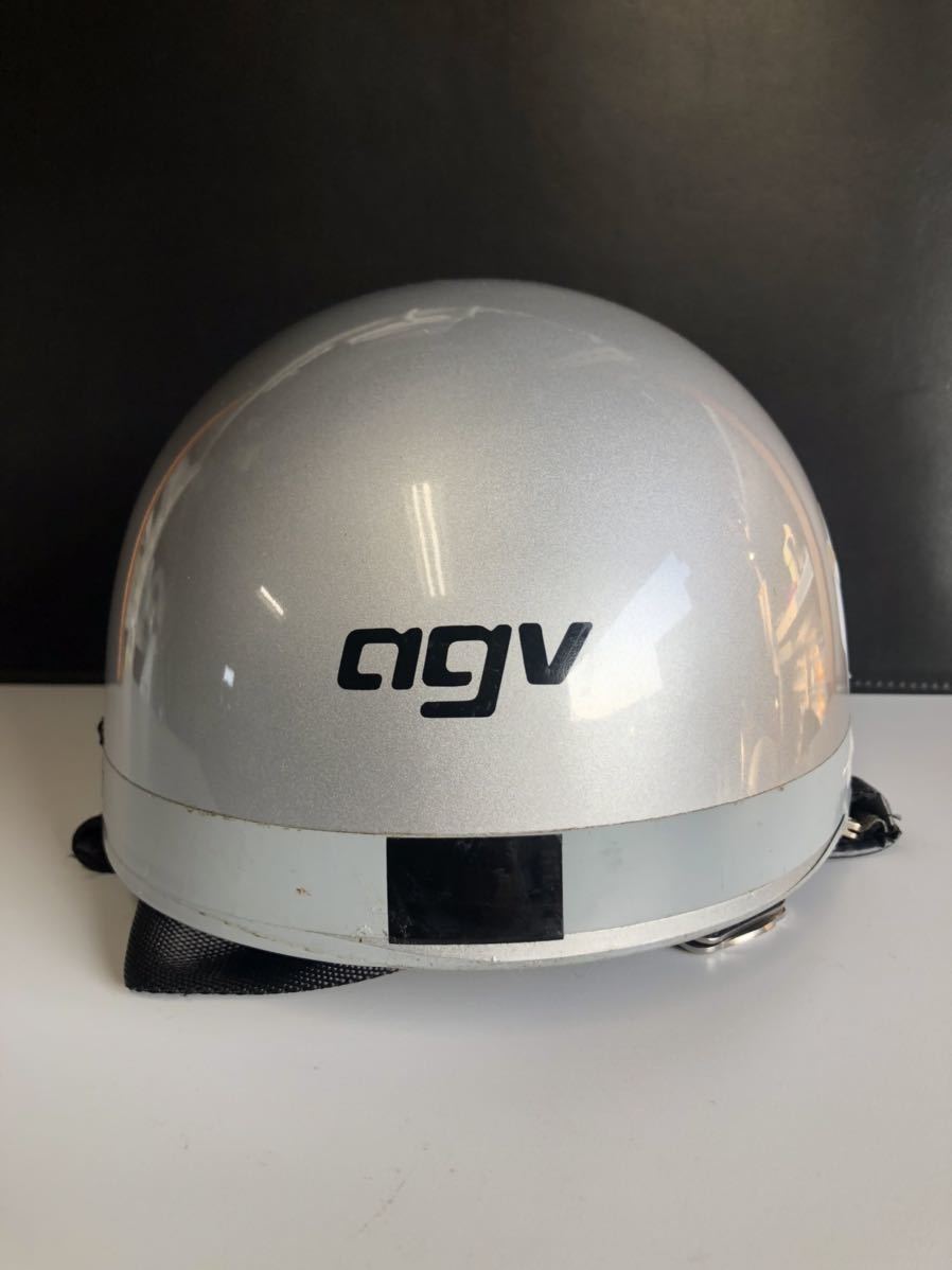 agv 半キャップ CORIN 半ヘル WEARE 公式通販 光輪 半帽 シルバー 50's