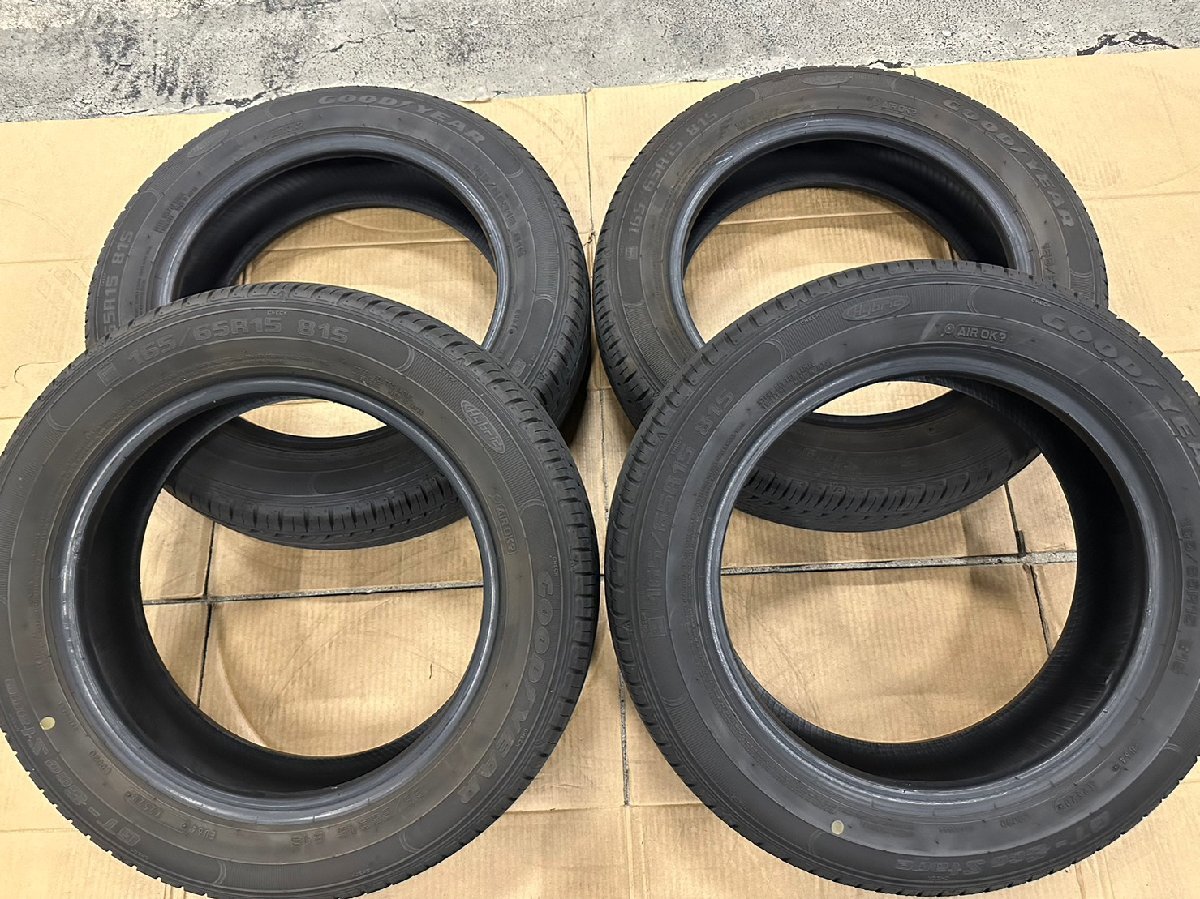 165/65R15 4本セット グッドイヤー GT-エコ ステージ 売切り 【本数