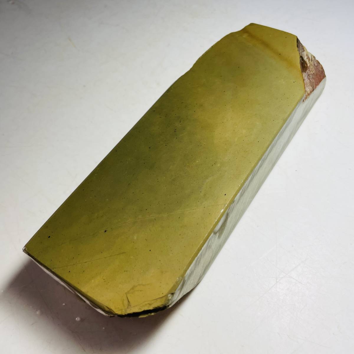 赤字超特価，限定SALE 天然砥石 若狭 戸前 浅黄 上物 805ｇ 仕上げ砥石 ／ 鉋鑿大工道具鋸剃刀包丁(研磨砥石)｜売買されたオークション情報、yahooの商品情報をアーカイブ公開 - オークファン 研磨砥石
