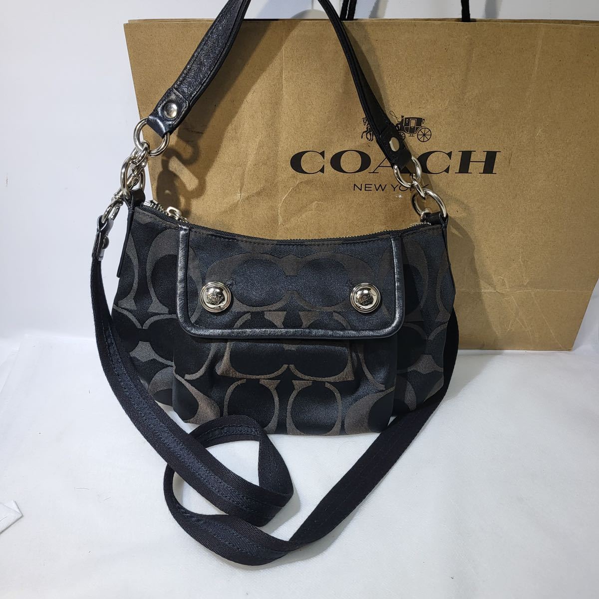 未使用◇◇brand◇◇COACH /コーチバッグ ◇◇POPPY ポピー斜めがけ