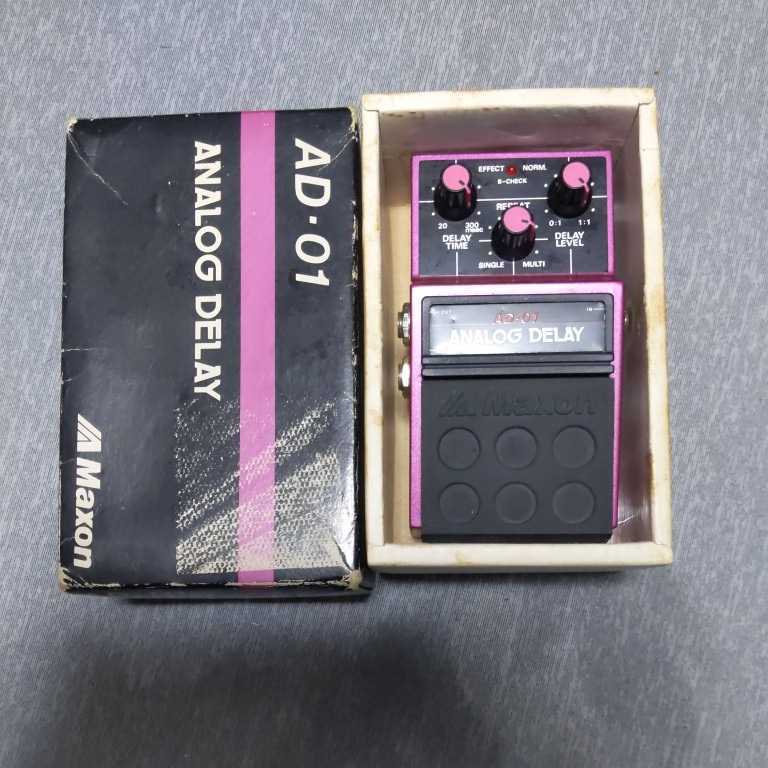AD-01 Maxon DELAY ANALOG MAXON - Analog Delay MADE analog