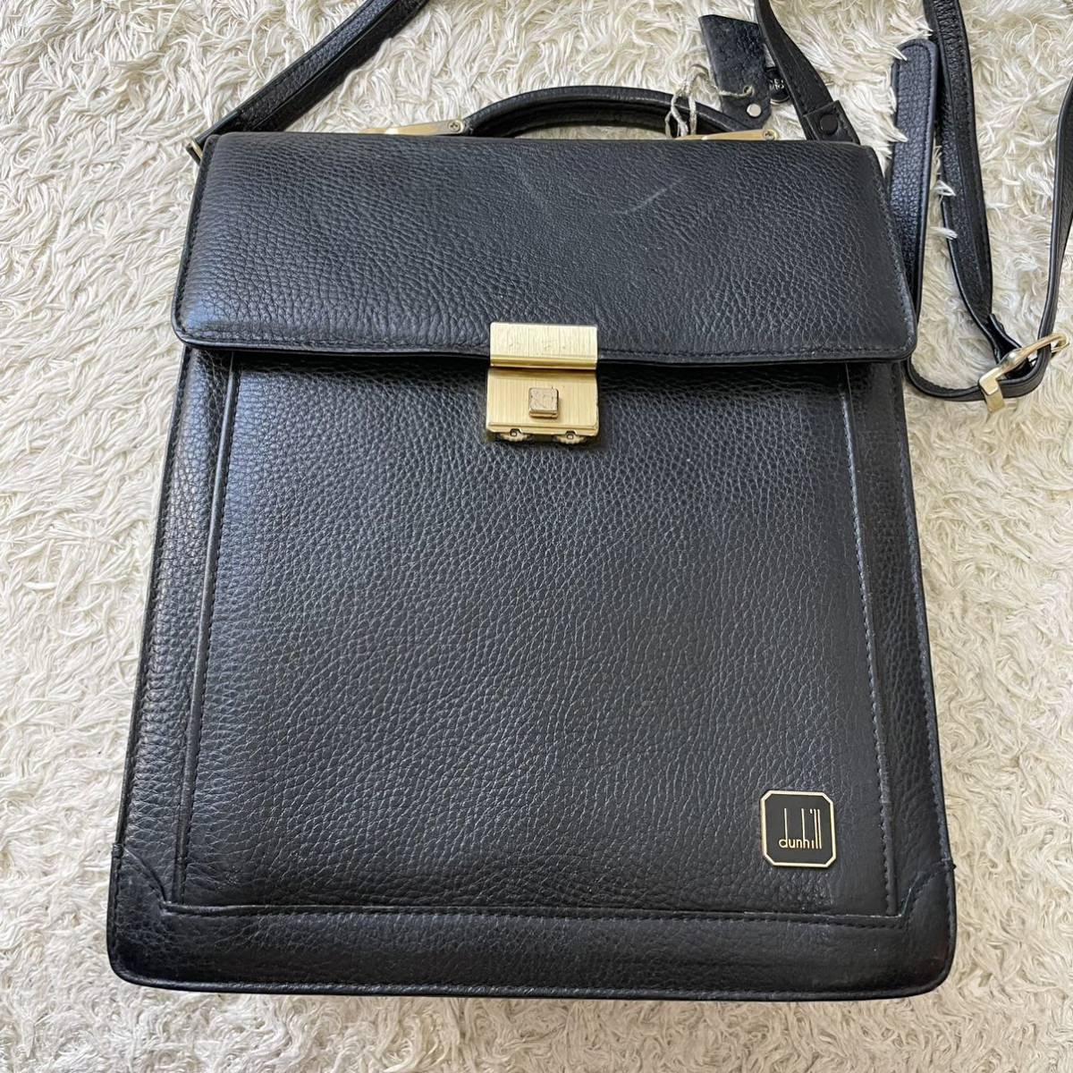 希少 ダイヤルロック式】 ダンヒル ショルダーバッグ dunhill メンズ 