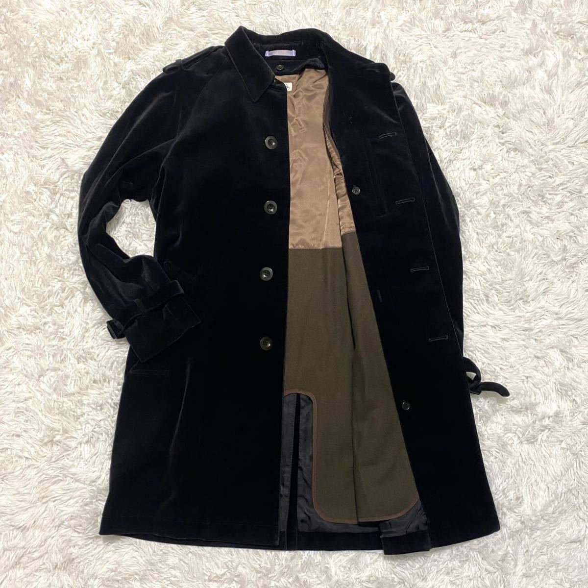 ポールスミス【圧倒的高級感】Paul Smith ベロアコート ロングコート 