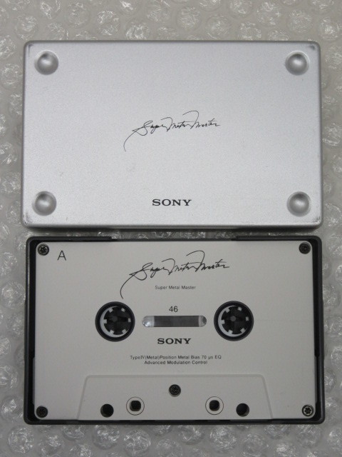 SONY スーパーメタルマスター/46分 録音済 ツメあり/カセットテープ