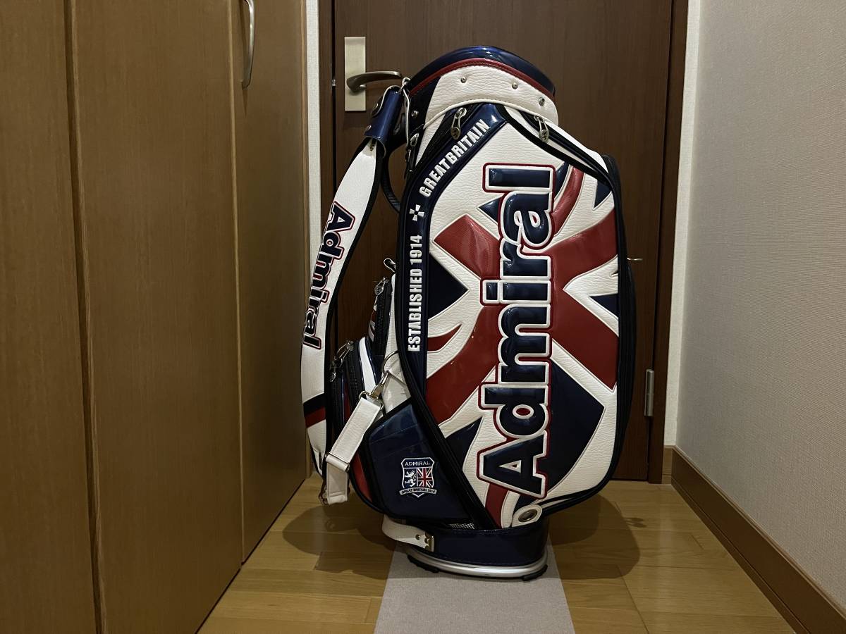 アドミラル キャディバッグ 5分割 ゴルフ ゴルフ（Admiral GOLF）（メンズ）ゴルフ カート式 Admiral ゴルフバッグ カートキャディバッグ ユニオン アドミラルゴルフ 9.0型 メンズ カート型 ADMG6AC5