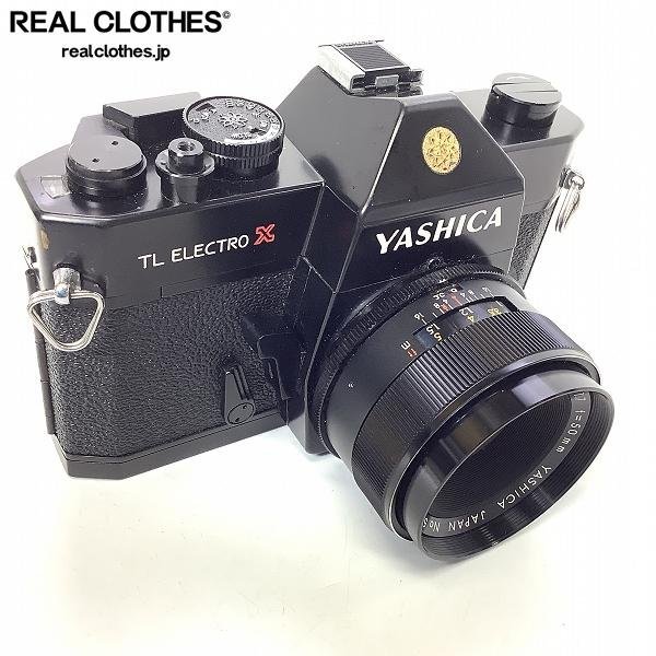 YASHICA/ヤシカ TL ELECTRO X ITS ボディ レンズ AUTO YASHINON-DX 1:1.7 f=50mm シャッター確認済み /000