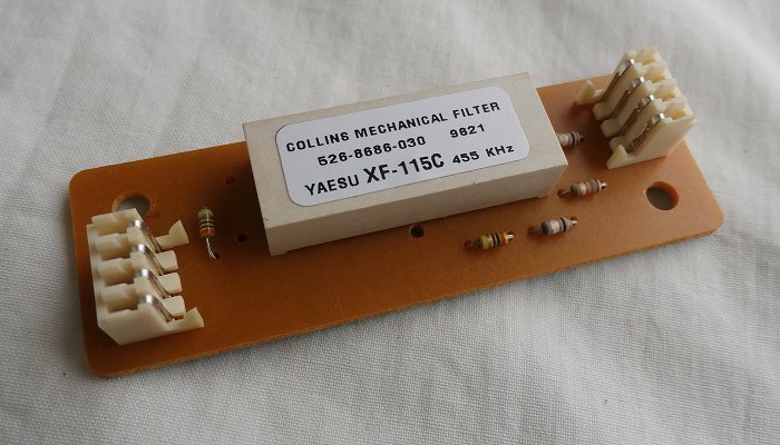 XF-115C(YF-115C)ヤエス500Hz CWフィルター FOR FT-1000/847/1021他