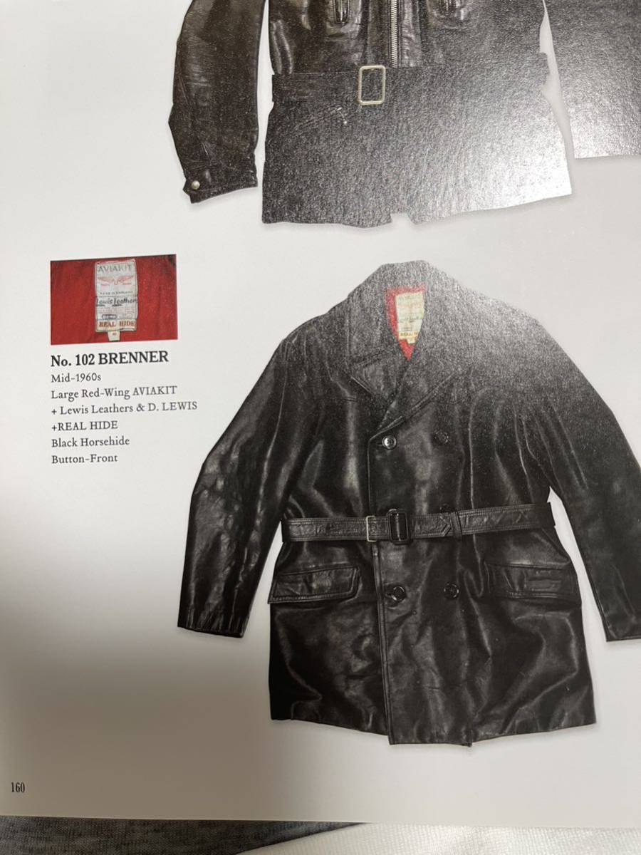 超希少 極上 60年代 ルイスレザー #102 Brenner 42-44?60s レア 