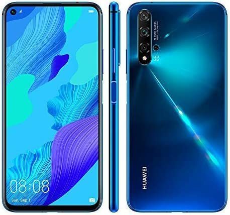 低価，安い ほぼ HUAWEI NOVA 5T クラッシュブルー YAL-L21 メモリー8GB/128GB SIMフリー デュアルSIM スマートフォン本体 ゲーム機(Android)｜売買されたオークション情報、yahooの商品情報をアーカイブ公開 - オーク Android