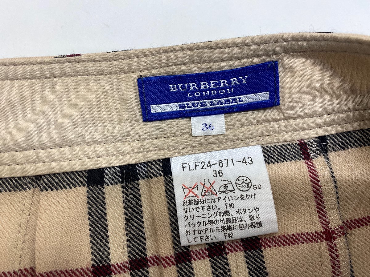 BLUE LABEL BURBERRY LONDON ロンドン バーバリー ブルーレーベル ブルー バーバリーロンドン 1211R4 ノバ ノバチェック - (バーバリーロンドンブルーレーベル) バービー
