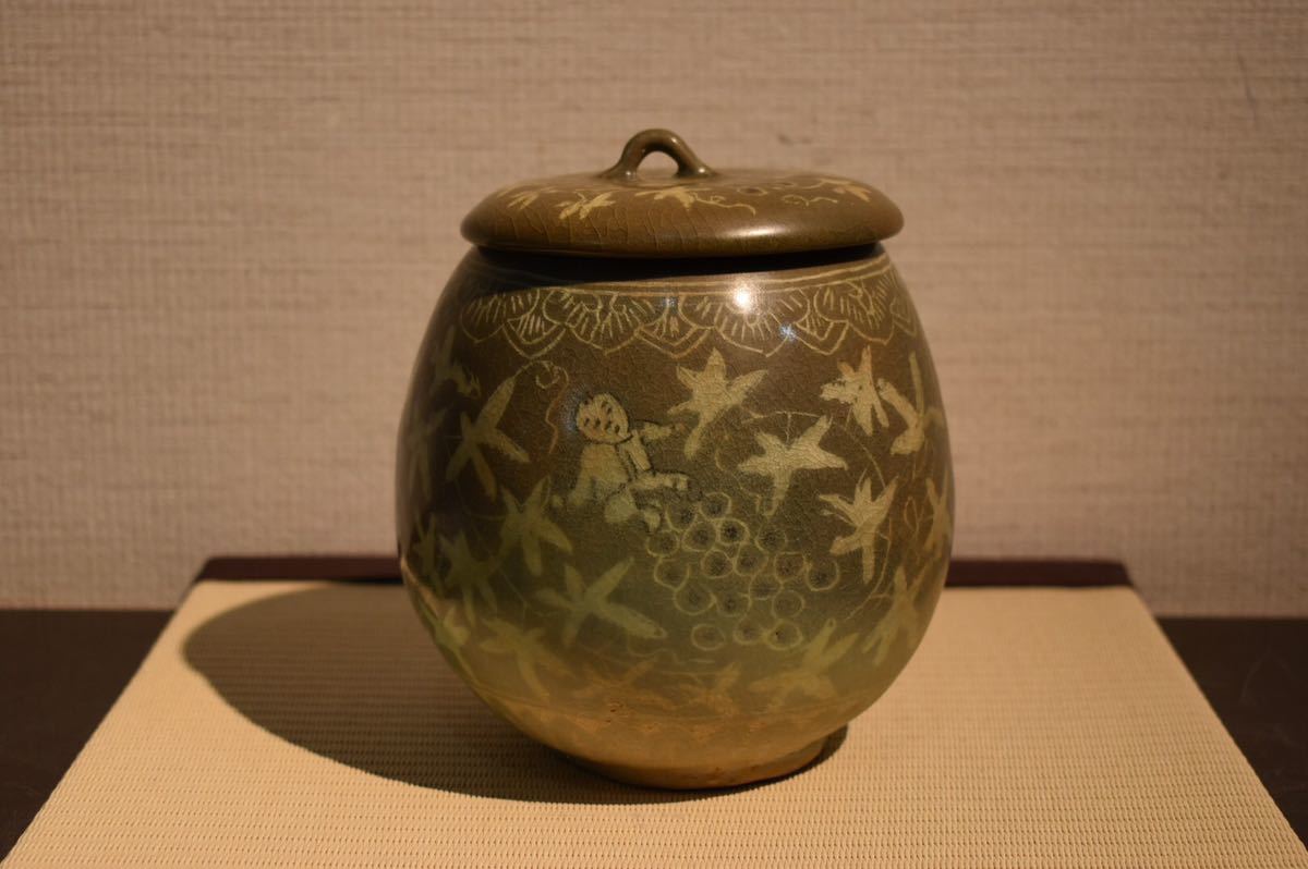 骨董 時代物 古玩 李朝 | 高麗 油壺 小壷 小罐 伝世品
