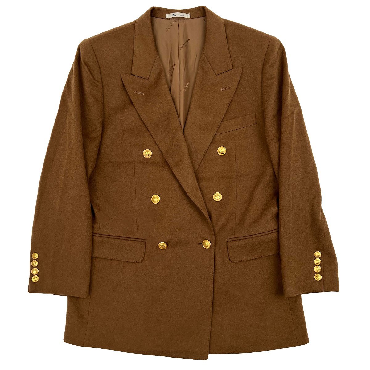 金ボタン◇90s ビンテージ◇Aquascutum アクアスキュータム フラノ 