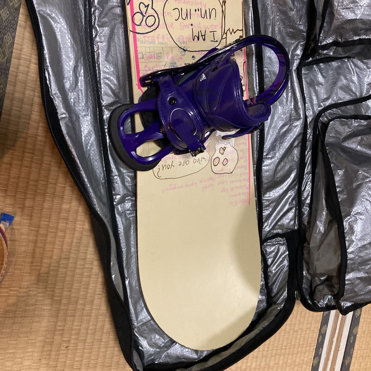 ウィンタースポーツ スノーボード ELAN BURTON ビンディング バッグセット