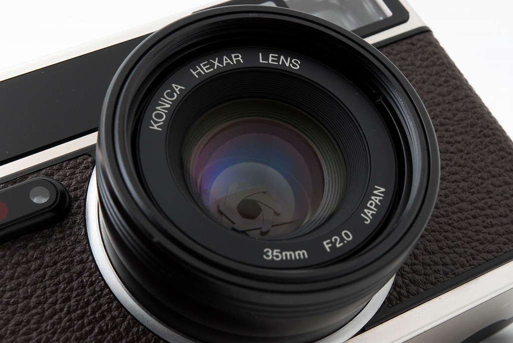 3066 ☆限定品 極美品!!☆ Konica HEXAR Rhodium 35mm F2 コニカ