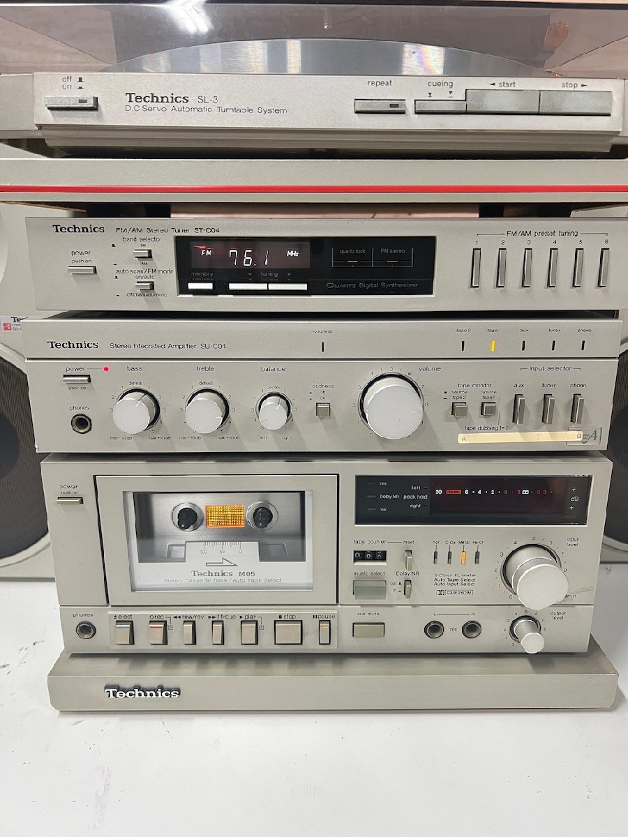簡易動作確認済 Technics（テクニクス） ステレオカセットデッキ RS