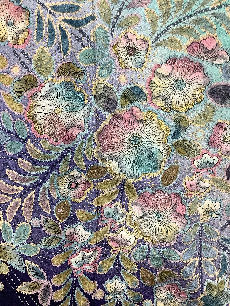 きものcocon★振袖★正絹/緑系/成人式/卒業式/結婚式/身丈170.5/裄69.5【11-16-5K-1089-i】 着物cocon☆振袖☆身丈172 由美&frasl;落款印&frasl;身丈163&frasl;裄70.5&frasl;正絹&frasl;緑系 成人式や結婚 ダイヤガード 金駒刺繍 緑の卒業袴｜成人式の振袖レンタルなら京都きもの友禅