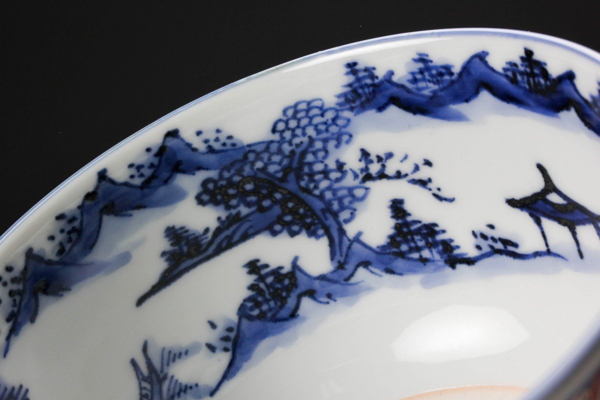 共箱 叶松谷 Yahoo!オークション - 五良大甫呉祥瑞造印 清友祥瑞意茶碗