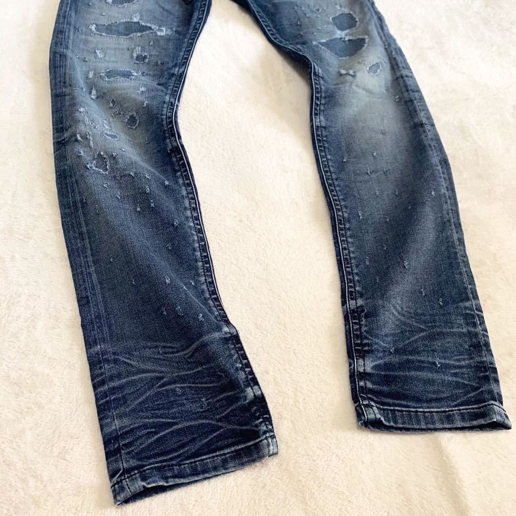 極美品☆ ディーゼル DIESEL THOMMER CB-NE 069CC ジョグ ジーンズ 