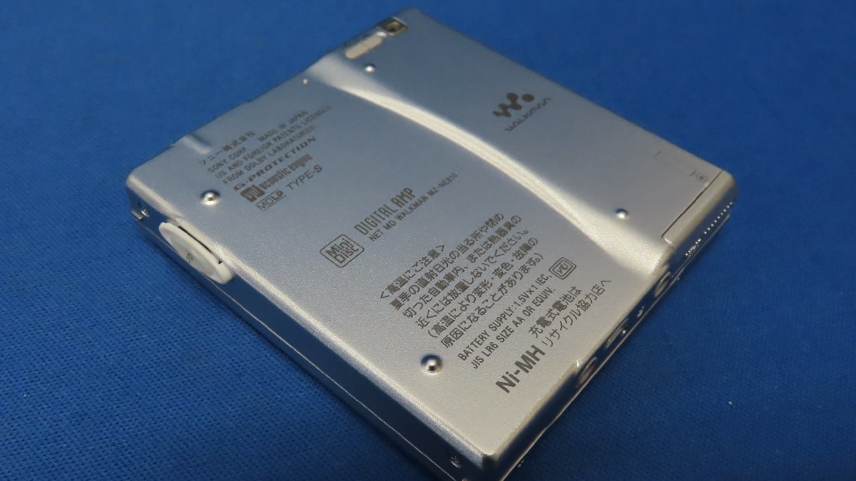 SONY MZ-NE810 NetMD 再生OK MDプレーヤー 動作確認済 動作確認済