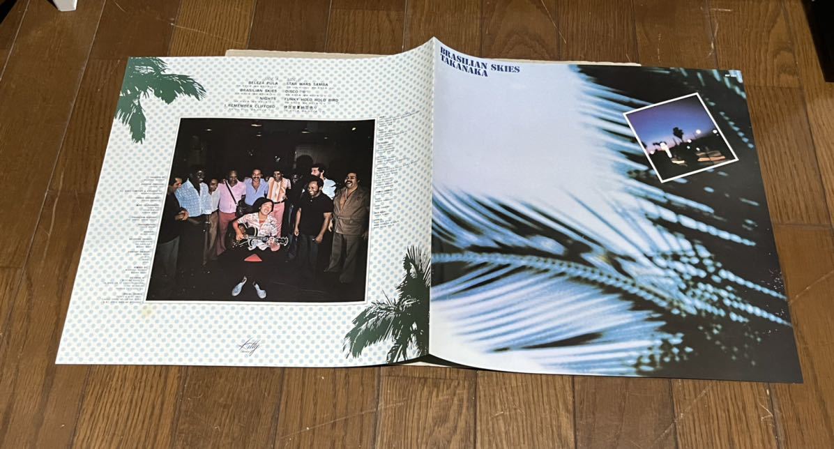 オリジナル盤 高中正義 Brasilian Skies レコード LP 帯付き む*ん様
