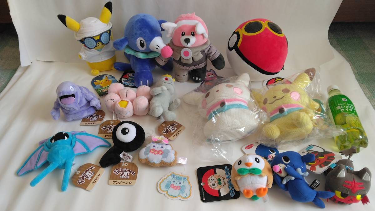  ポケモンセンターぬいぐるみ１５点セット(ポケットモンスター)｜売買されたオークション情報、yahooの商品情報をアーカイブ公開 - オークファン ポケットモンスター