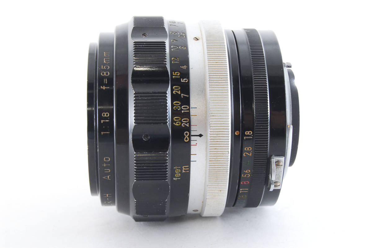 ☆実用美品☆NIKON ニコン NIKKOR-H Auto 85mm F1.8 #79331 Auto Nikon