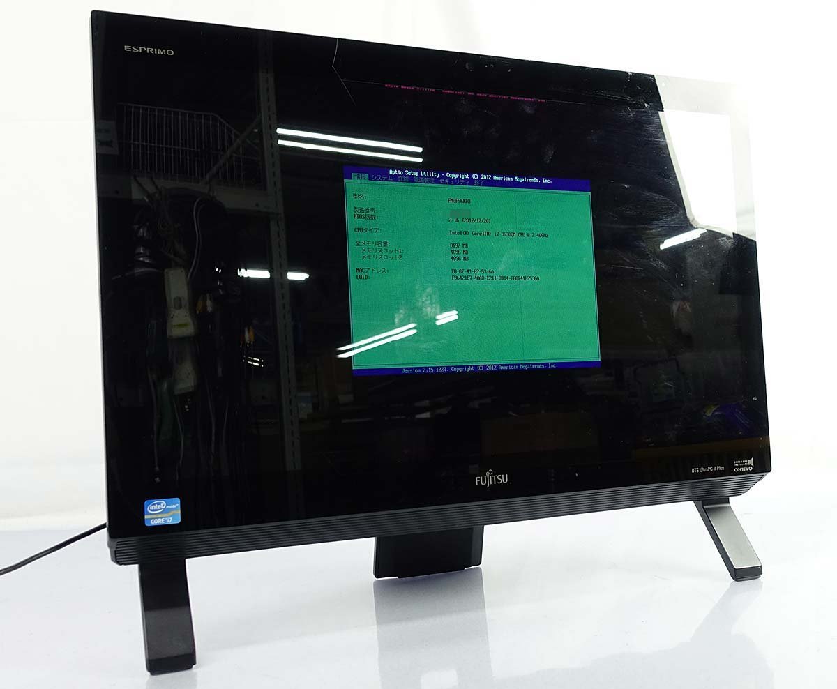 ジャンク 富士通 FMV ESPRIMO FH56⁄KD FMVF56KDB⁄Core i7-3630QM