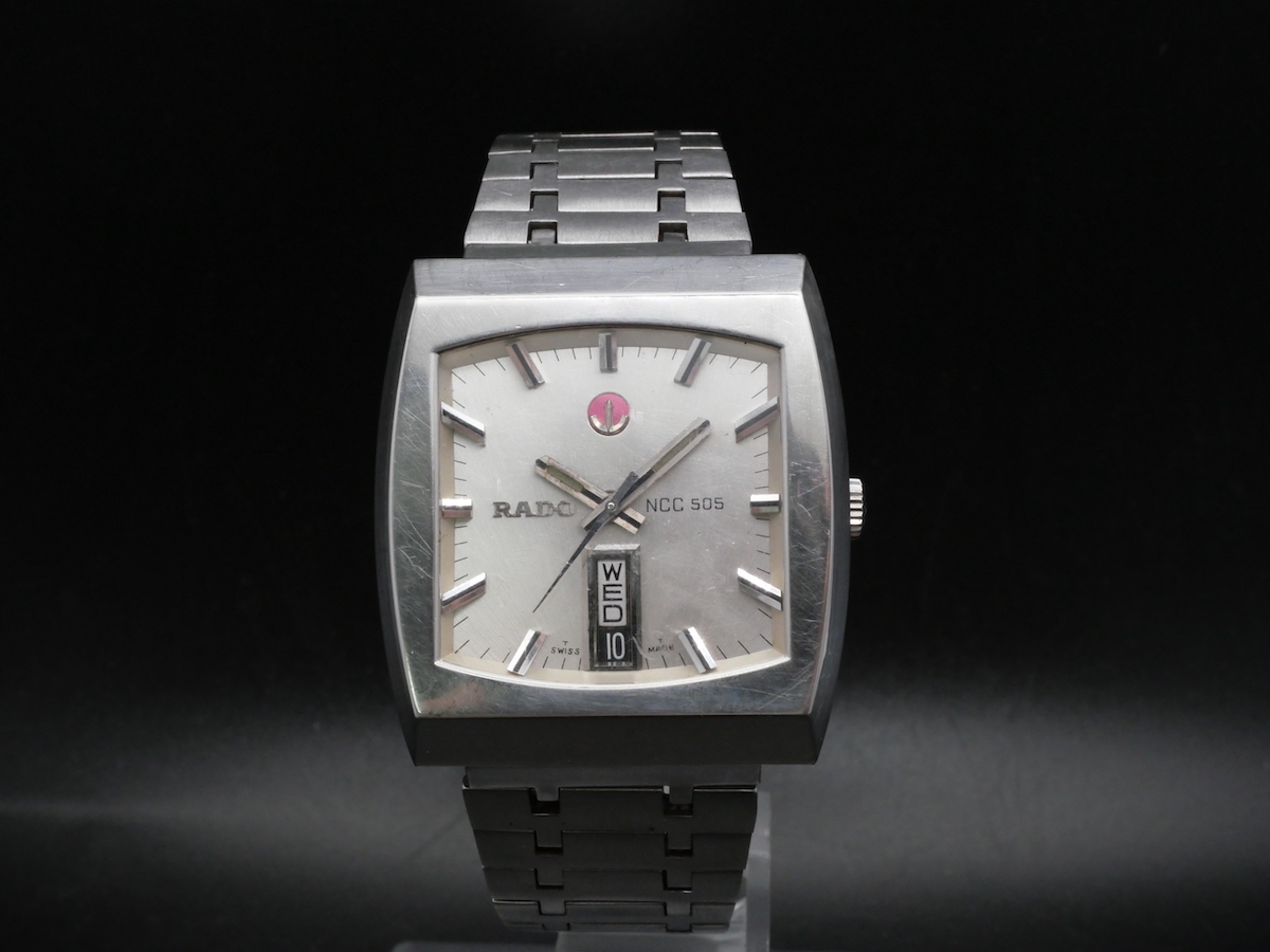 動作品 RADO ラドー NCC505 AT 自動巻き 時計 メンズ 86 ファッション