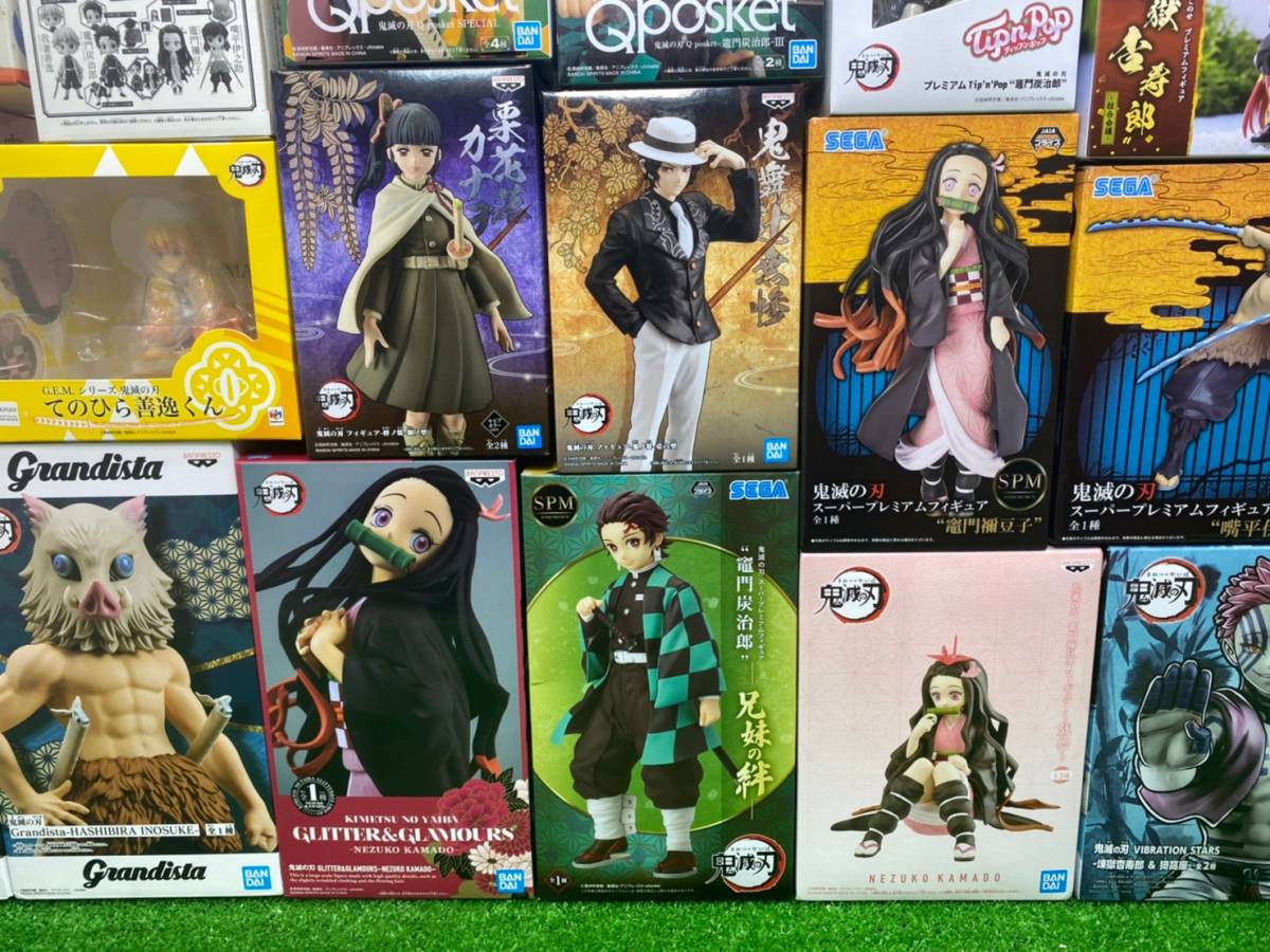 □33 鬼滅の刃 フィギュア まとめ Qposket ちょこのせ ひっかけ 炭治郎