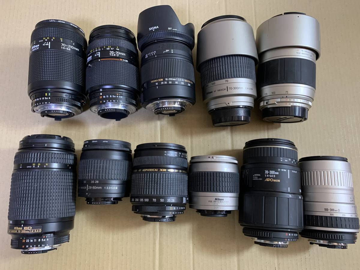 レンズ Canon SIGMA Nikon SONY 11点 まとめ売り セット
