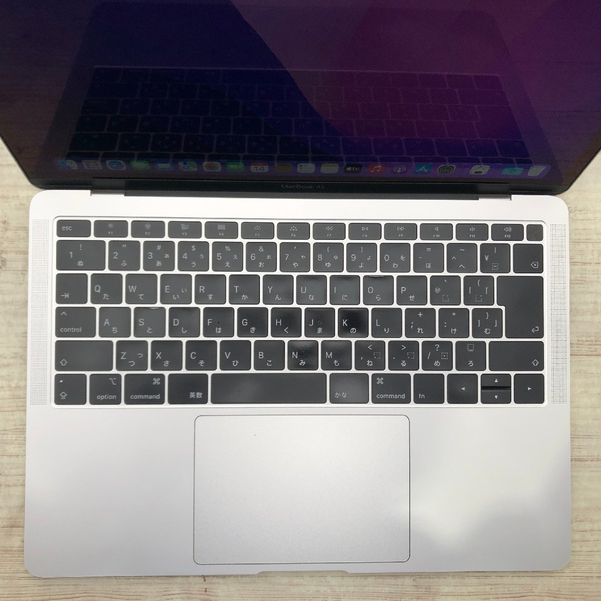 Apple MacBook Air Retina 13inch 2018 Core i5 1.60GHz/8GB/256GB(NVMe) 〔A0120〕