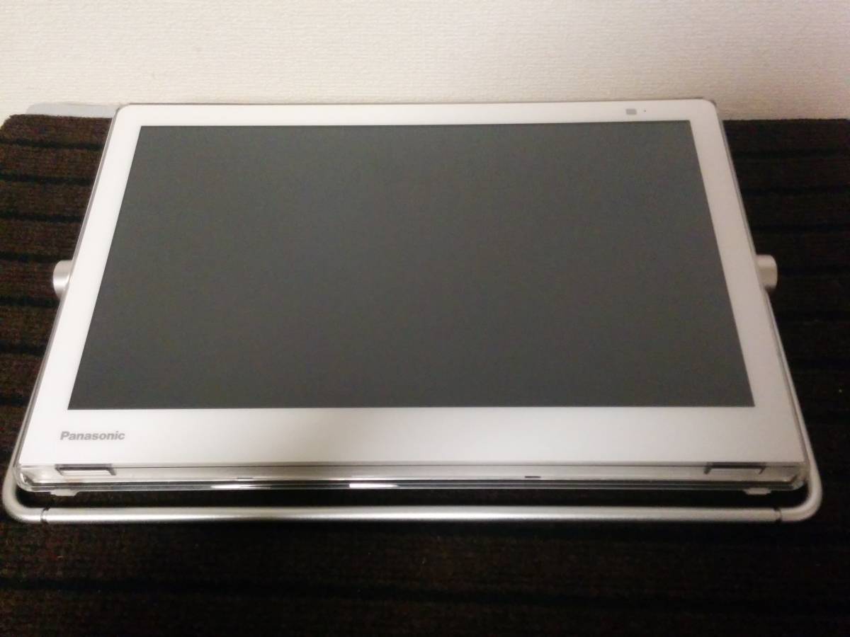 panasonic ビエラポータブルテレビ UN-15CTD8D ホワイト モニター本体