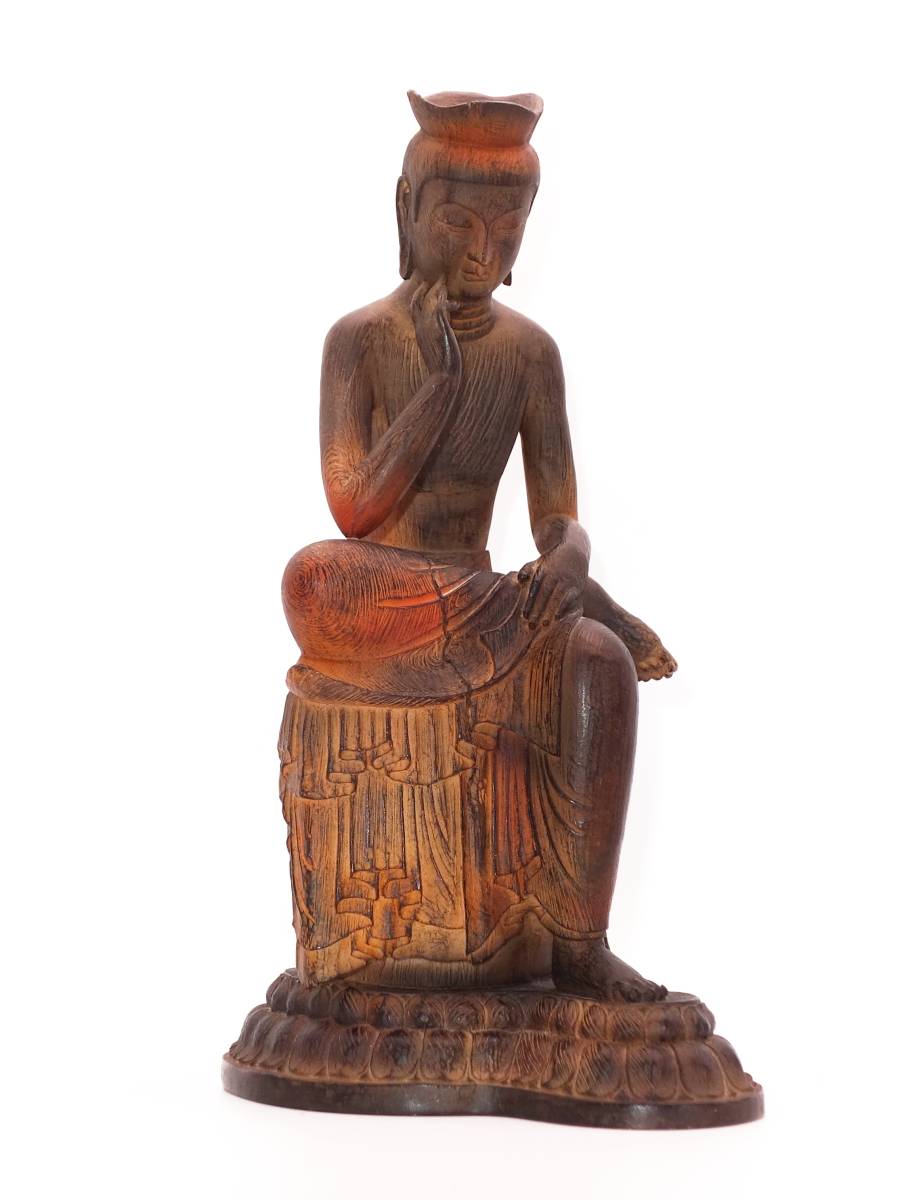 TanaCOCORO[掌] 弥勒菩薩 : 菩薩半跏像 イスム(isumu) 仏像 仏像