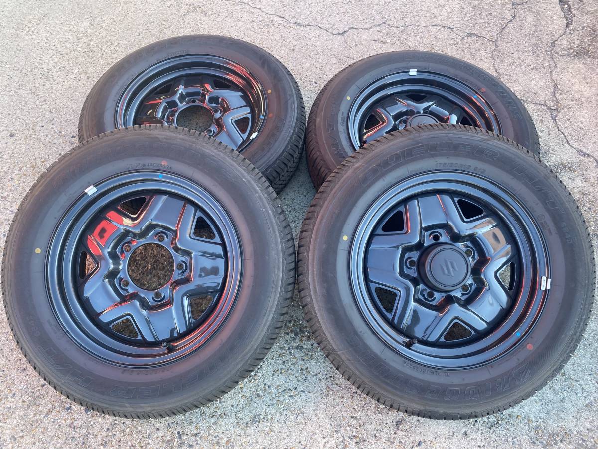 新車はずし ジムニーJB64 純正ホイール、純正タイヤ 4本セット