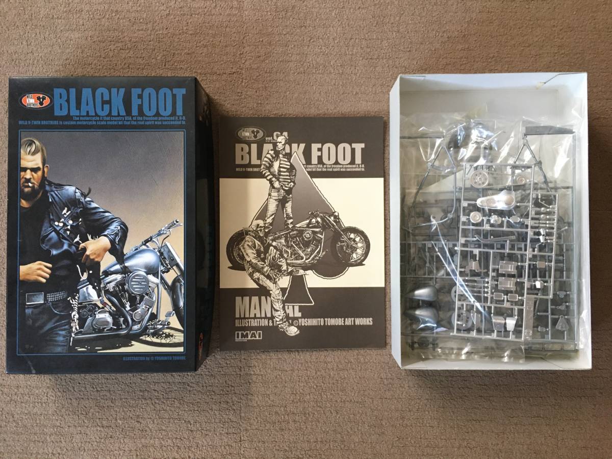 オートバイ・バイク IMAI WILD V-TWIN BROTHERS BLACK FOOT イマイ WILD V-TWIN BROTHERS VOL.04 BLACK FOOT art BROTHERS Site